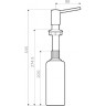 Дозатор OMOIKIRI OM-02-GR 4995036