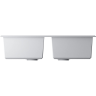 Мойка OMOIKIRI TEDORI 86-2-WH Tetogranit/белый 4993927